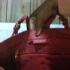 Tory Burch York tote in Red
